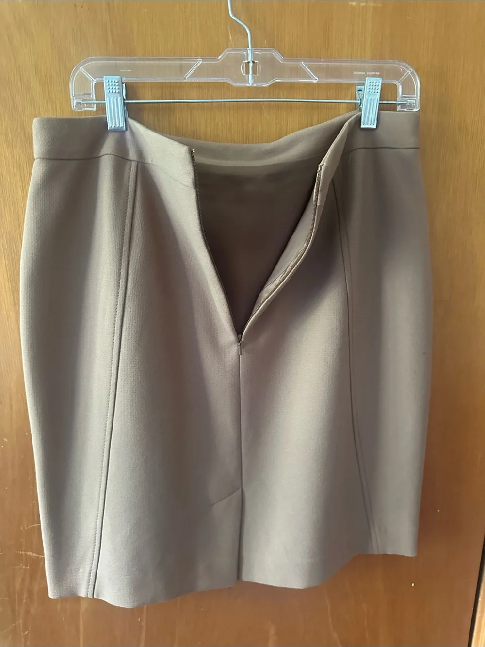 Halogen Nordstrom Tan Tailored Pencil Skirt ✨ - Picture 4 of 5